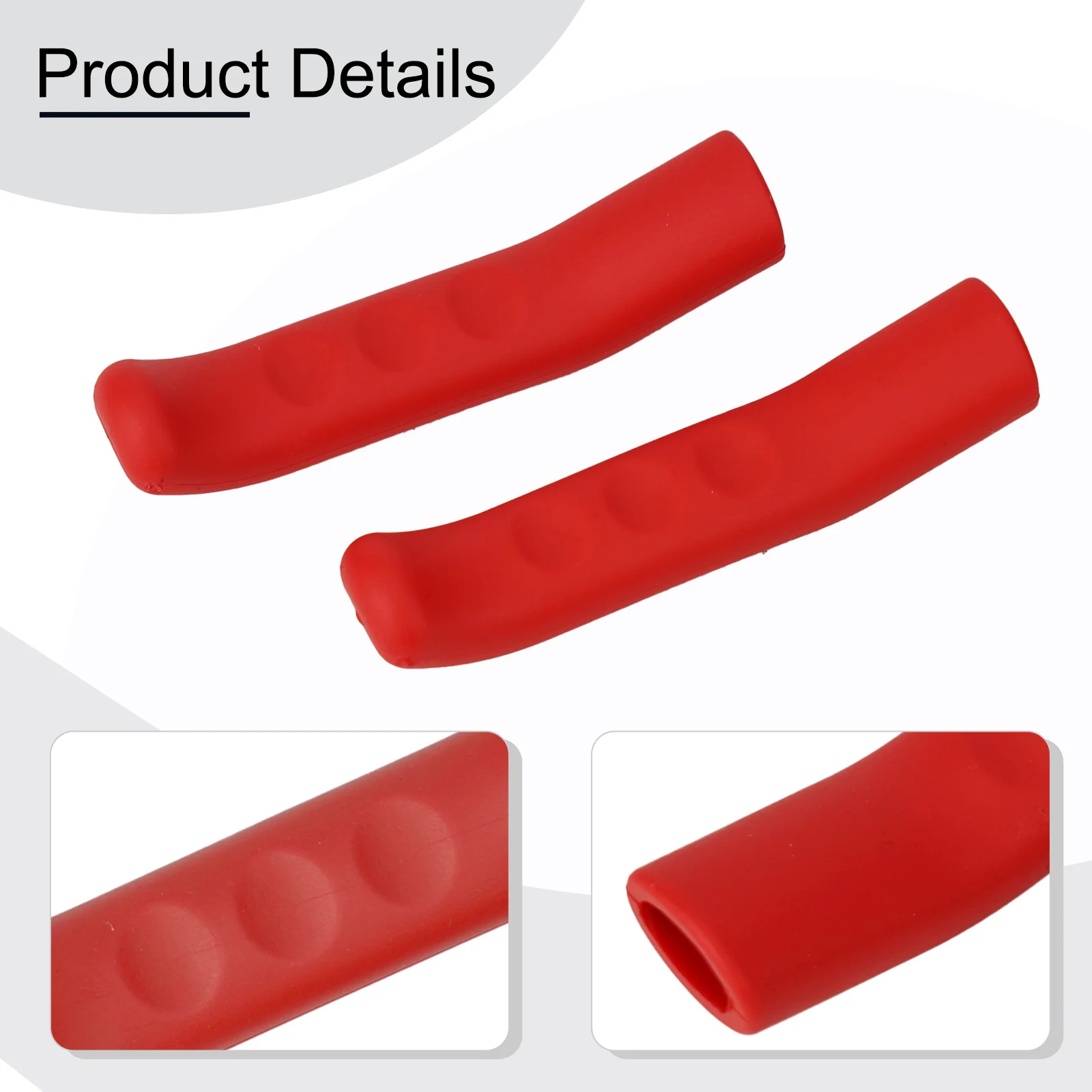 Bike Handlebar Grip Brake Lever Covers - Color Options