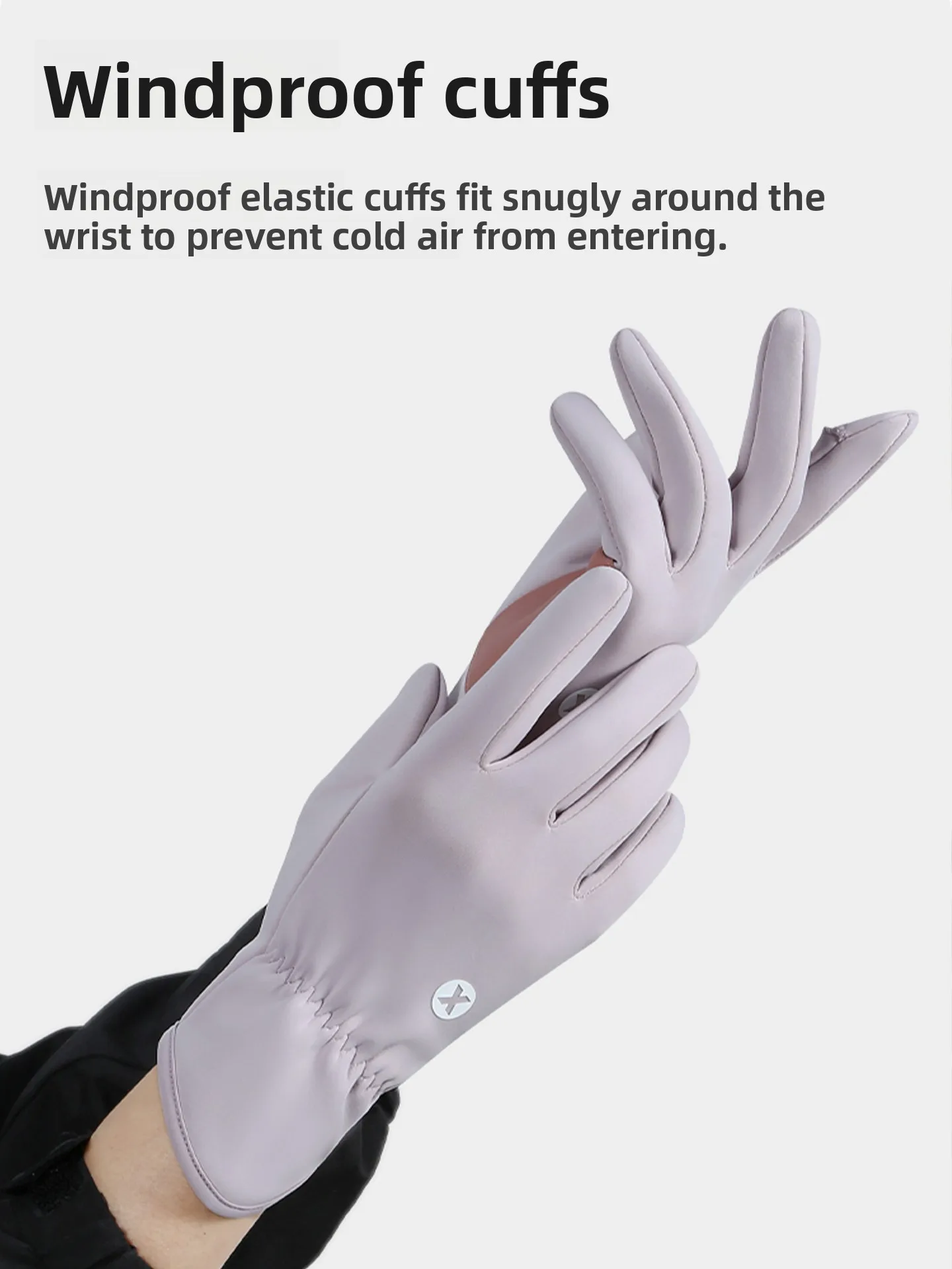 Winter Touchscreen Gloves Thickened Fleece Warm Windproof Waterproof Cycling Outdoor  Vehicle Riding Anti-slip Unisex