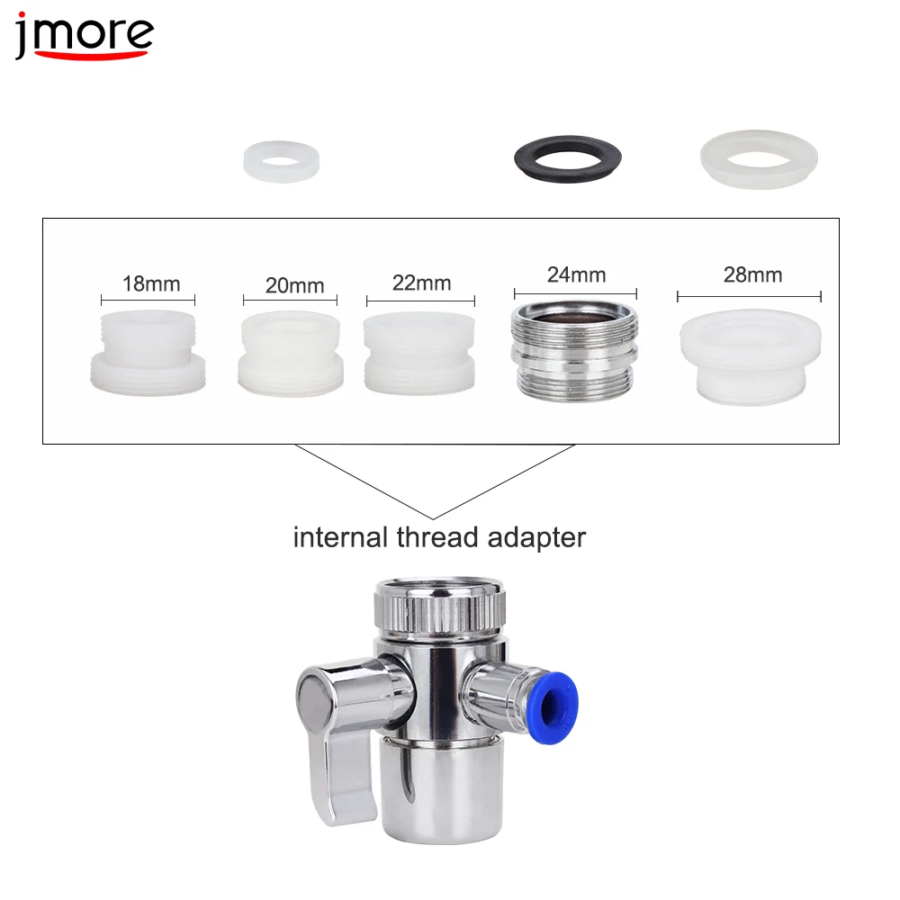 Jmore – fil dentaire à Jet d'eau, robinet d'irrigation de dents, Machine de nettoyage de dents, commutateur d'irrigateur Oral, Jet familial