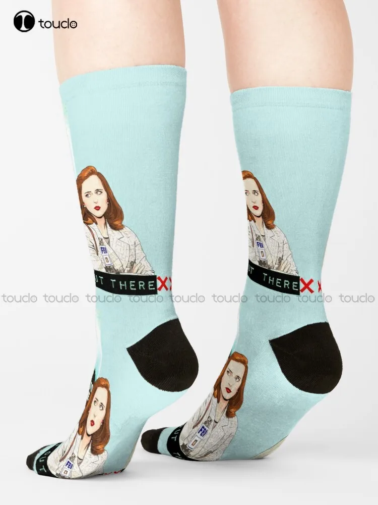 The X Files The Truth Is Out There I Want To Believe By Mimie  Socks Softball Socks Personalized Custom 360° Digital Print Gift