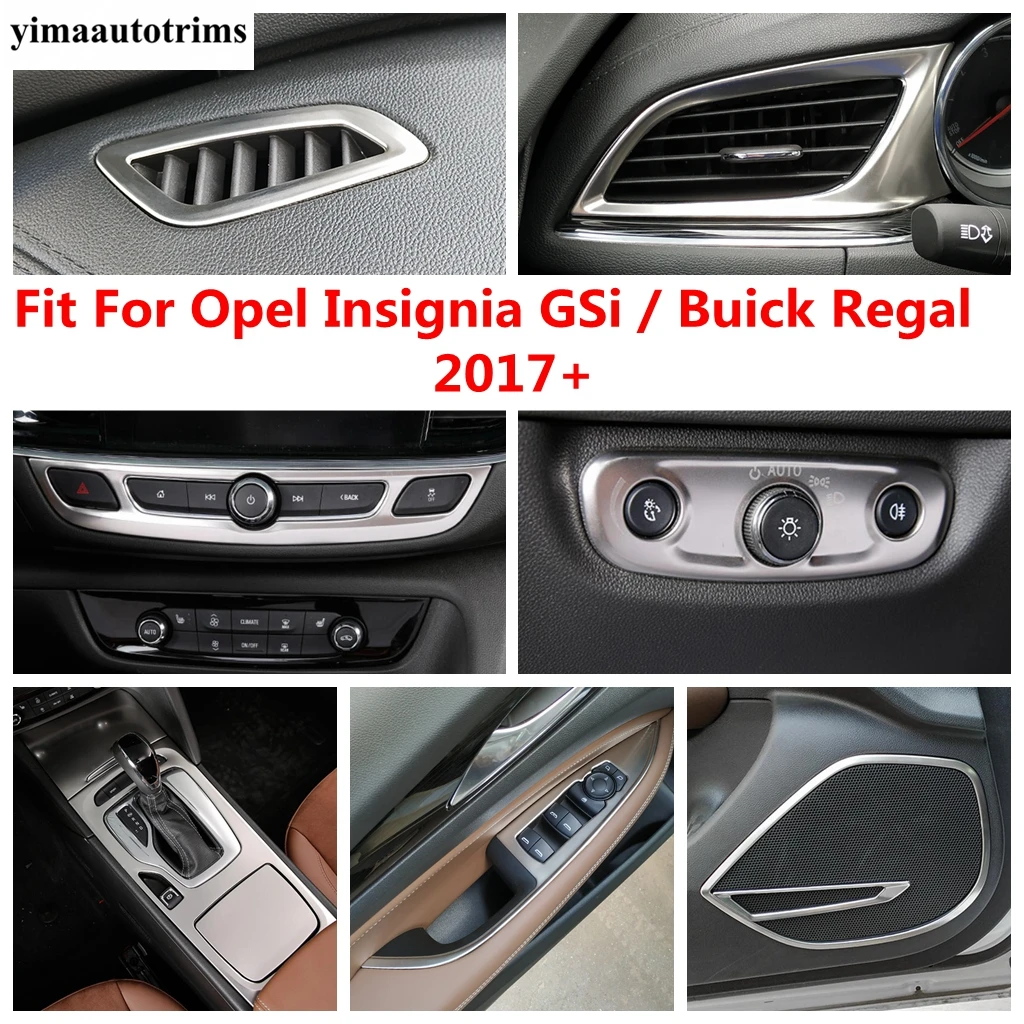 

Head Light Lamp / Gear Shift / Door Speaker / Window Lift Cover Trim Accessories For Opel Insignia GSi / Buick Regal 2017- 2023