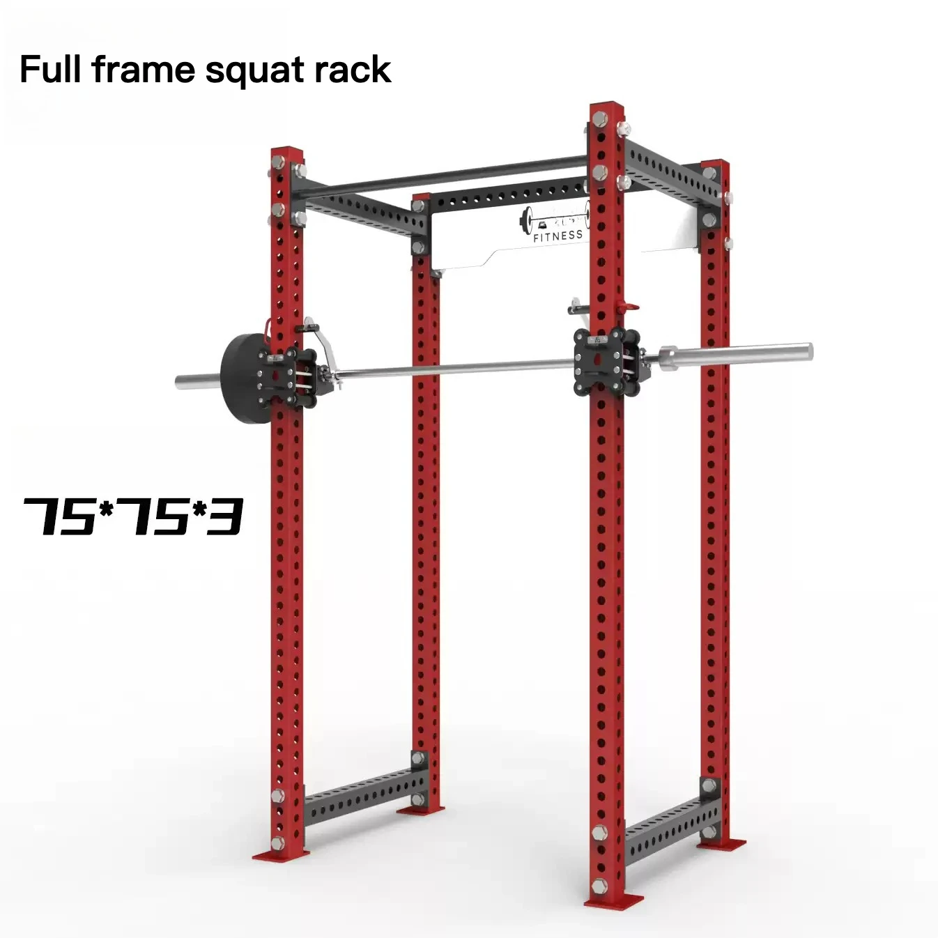 Half Frame Squat Frame Gym, Commercial Multi-functional Integrated Smith Gantry Frame, Home Bench Press Comprehensive Training
