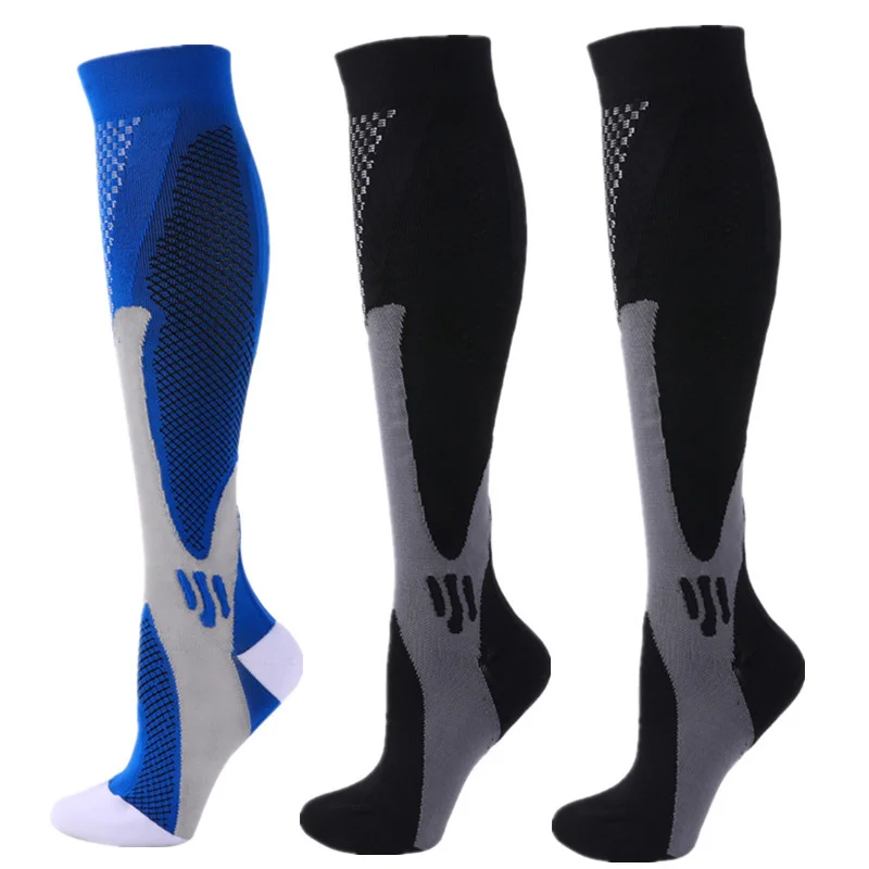 S-XXL 3 Paar Packung/Socken Kompressionssocken 30 mmhg Passend für medizinische Ödeme Diabetes Krampfadern Laufen Sportsocken Größe XXL – Detail 9