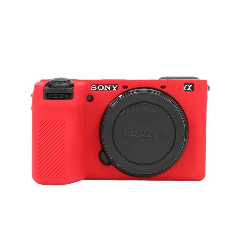 Silicone Armor Skin Case Body Cover Protector Mirrorless Camera Bag for Sony Alpha ILCE-6700 A6700 Mirrorless Camera