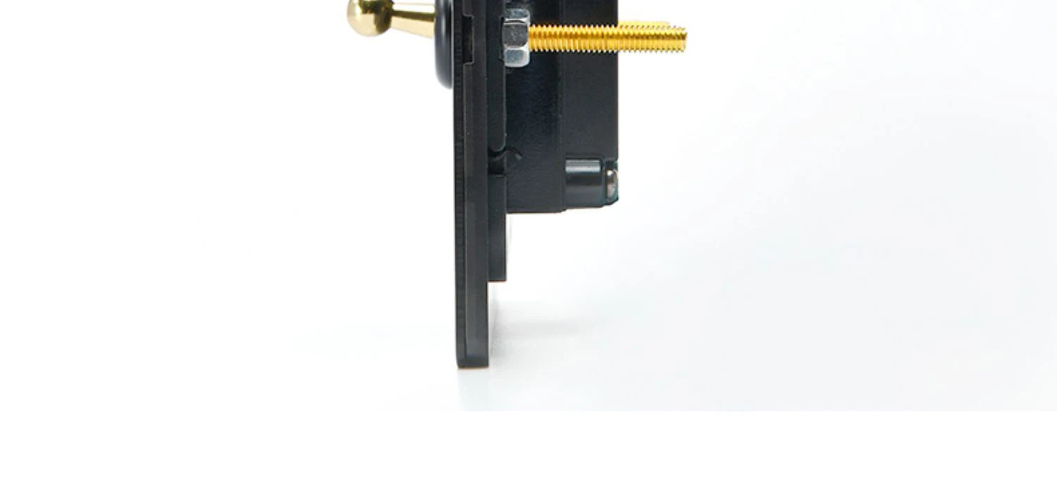 86 Type Retro Switch 1-4 Gang 2 Way Wall Light Brass Lever Toggle Switch Black Matte Stainless Steel Panel EU FR Power Outlet