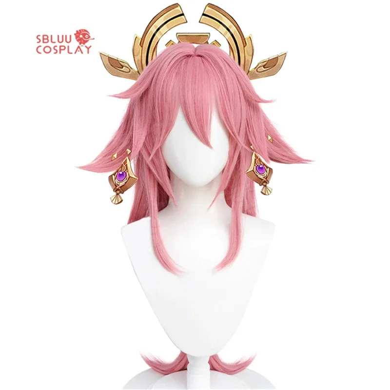 

qq28LQSBluu Косплей Genshin Impact Yae Miko Косплей Парик