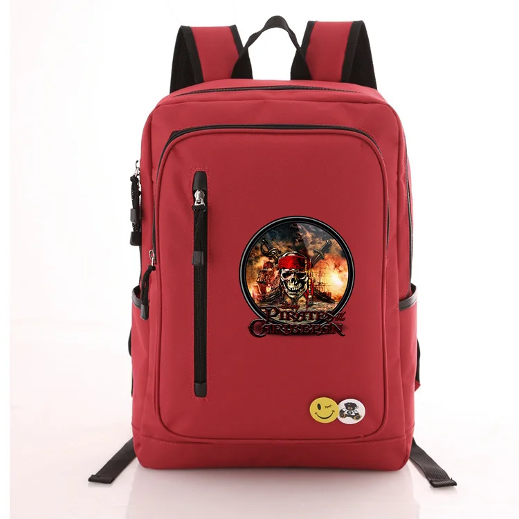 

Disney Pirates Of The Caribbean School Bags For Teenager Laptop Backpack Boys Girls Casual Book Bag Daypack Mochila Travel Bag