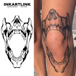 Devoured by demons Temporary Tattoo,Lasts To 15 Days New Technology Magic Waterproof Semi Permanent Sticker.