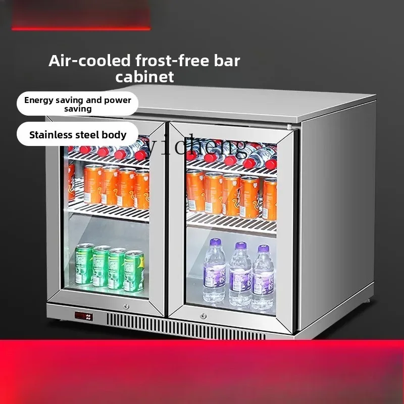 

ZZ commercial air-cooled display cabinet, bar counter, small refrigerator, beverage, beer thermostat, refrigerator