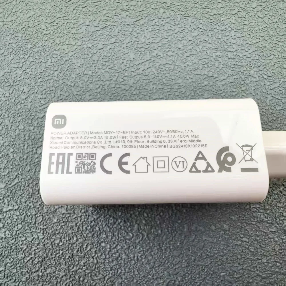 Xiaomi Redmi Note 14 15 Pro 45 واط مجموعة شاحن توربو الاتحاد الأوروبي محول شحن سريع 6A نوع C كابل ل Mi Pad 7 POCO X7 X6 M7 Pro X3 X4 X5