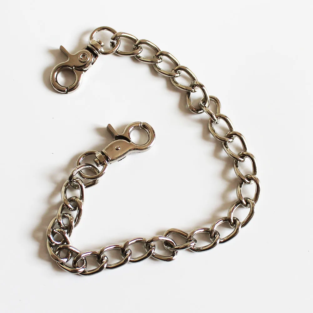 مزدوجة نهاية خطاف معدني سلسلة للقيود أصفاد اتصال مريح Bdsm عبودية المثيرة اكسسوارات الجنس لعب للأزواج #5