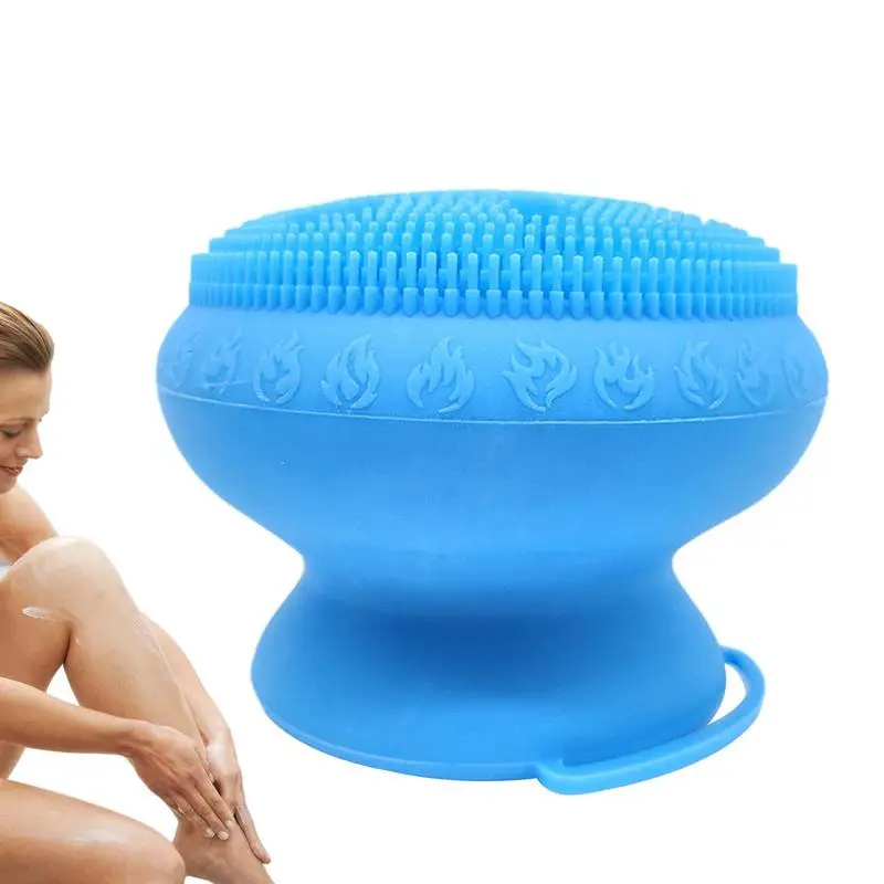 Octopus Silicone Massage Brush Bath Brush Body Scrubber Scalp Washing Comb Bristles Handheld Bath Tool Exfoliating Hair Brush