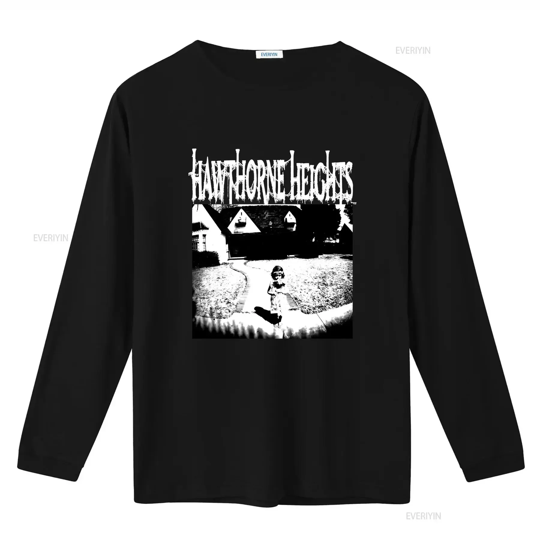 New Hawthorne Heights The Silence In Album T Shirt For Fans Available S to 5XL GC3284 vintage Washed streetwear graphic