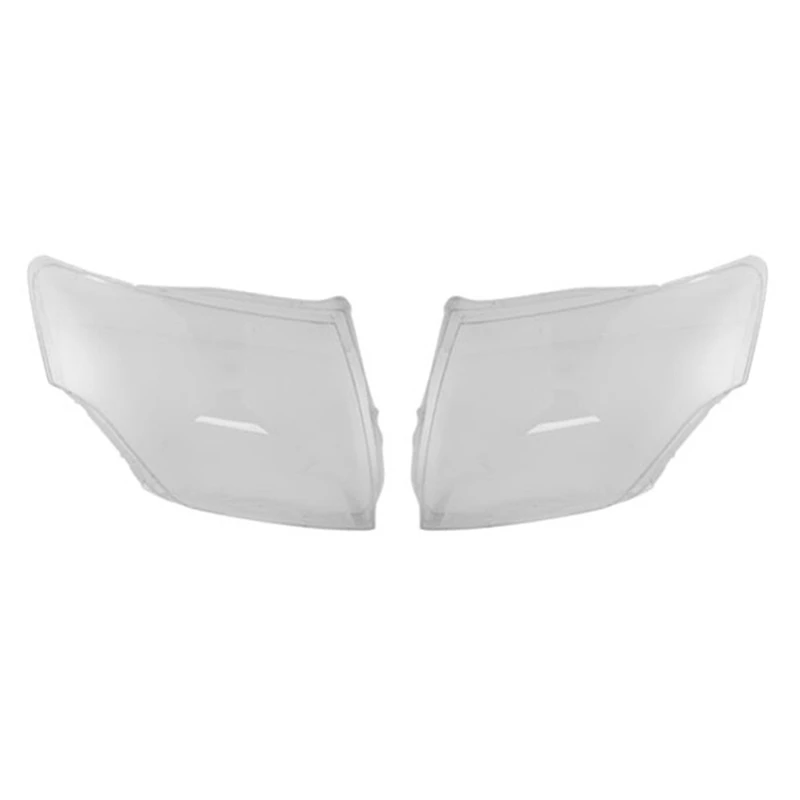 For Mitsubishi Pajero V87 V93 V97 V80 2007-2020 Front Headlight Cover Lens Shell Lampshade Transparent Head Lamp Masks