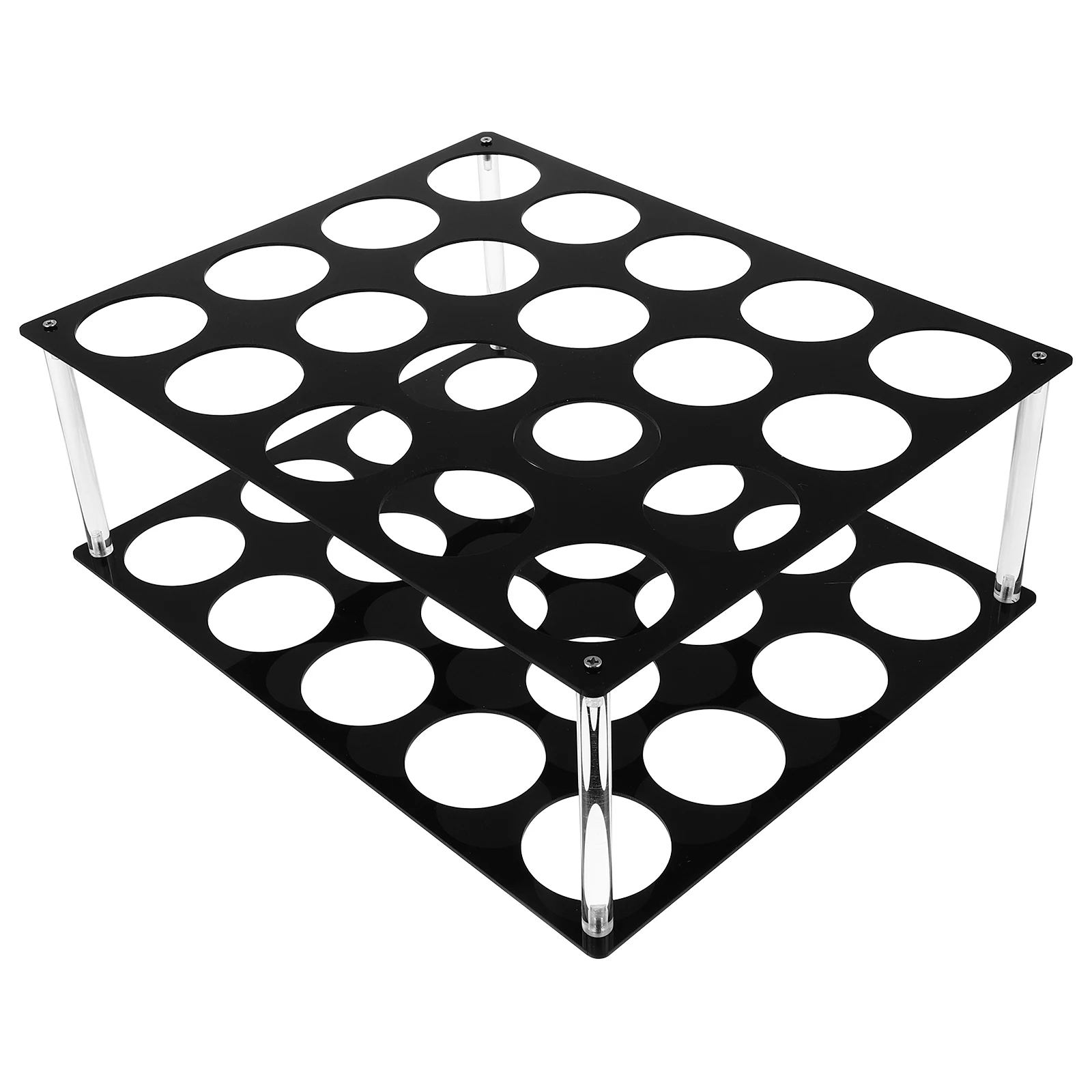 

1 Set Acrylic Vinyl Roll Holder Durable Storage Rack For Paper Rolls Organization Craft Room Office Supply Organizer Stand Shelf