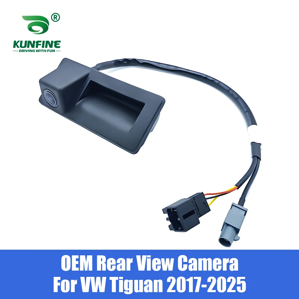 For VW Tiguan 2017 - 22025 Rear View Backup Camera Waterproof Parking Assist Camera Original Factory