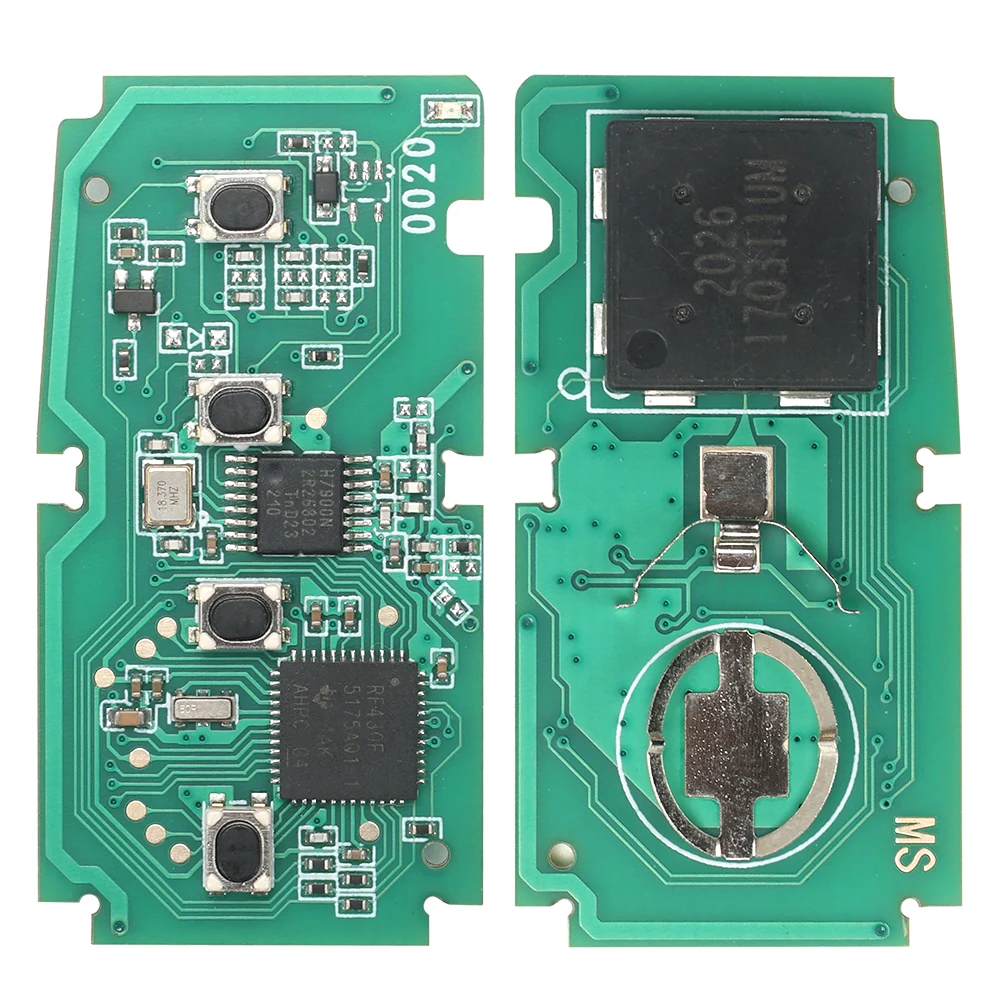 Okey Remote Car Key HYQ14FBA 281451-0020 ID8A Chip 312.1-314.35MHz For oyota Corolla LandCruiser Rav4 2012-2018 P4:88