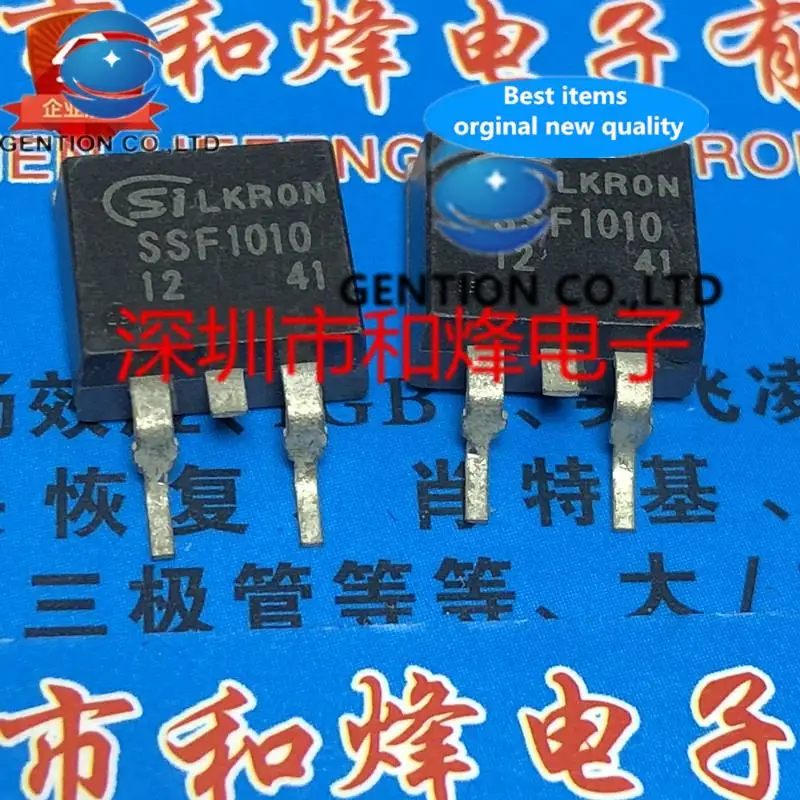 

10PCS SSF1010 TO-263 100V 100A in stock 100% new and original