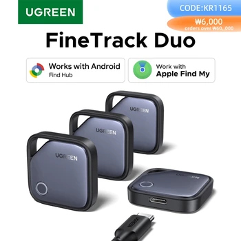 UGREEN【תאימות מערכת כפולה】מציא חכם עבור Apple Find…