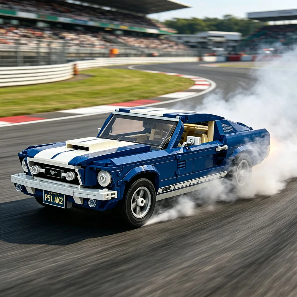 Moc 1471PCS Mustang…