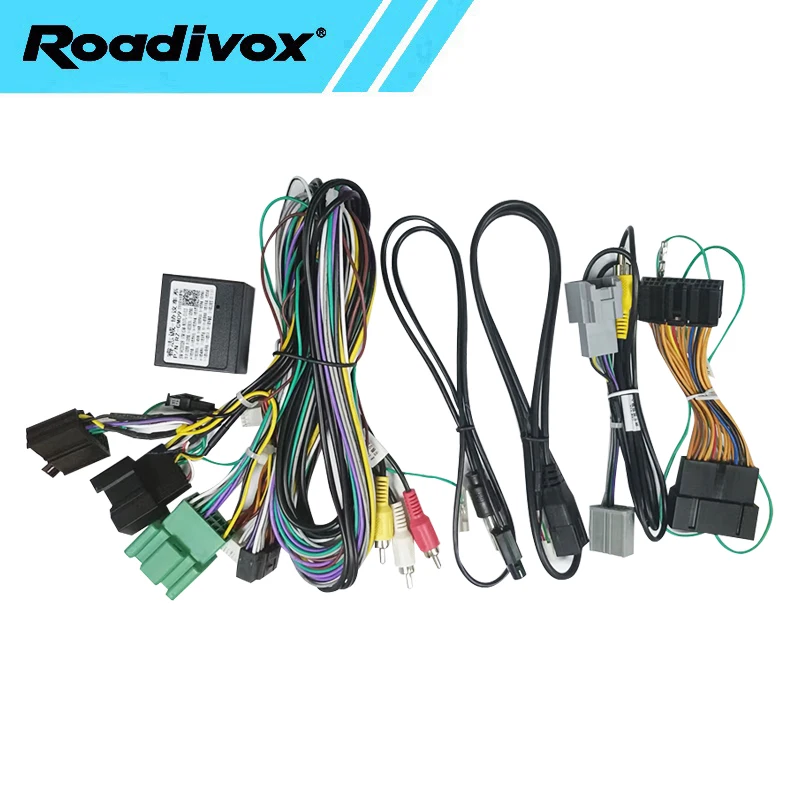 

Автомобильный радиоприемник Android Canbus Box, декодер для Buick Envision Verano Chevrolet S10 Colorado, 16-контактный жгут проводов, разъем кабеля питания