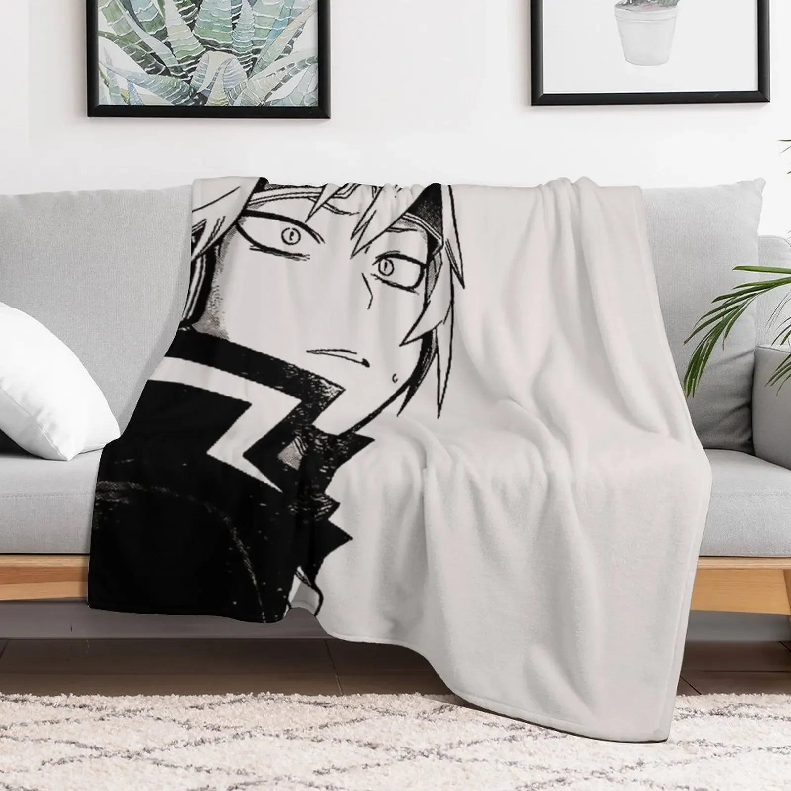 kaminari denki Throw Blanket Luxury Blankets For Sofas Blankets