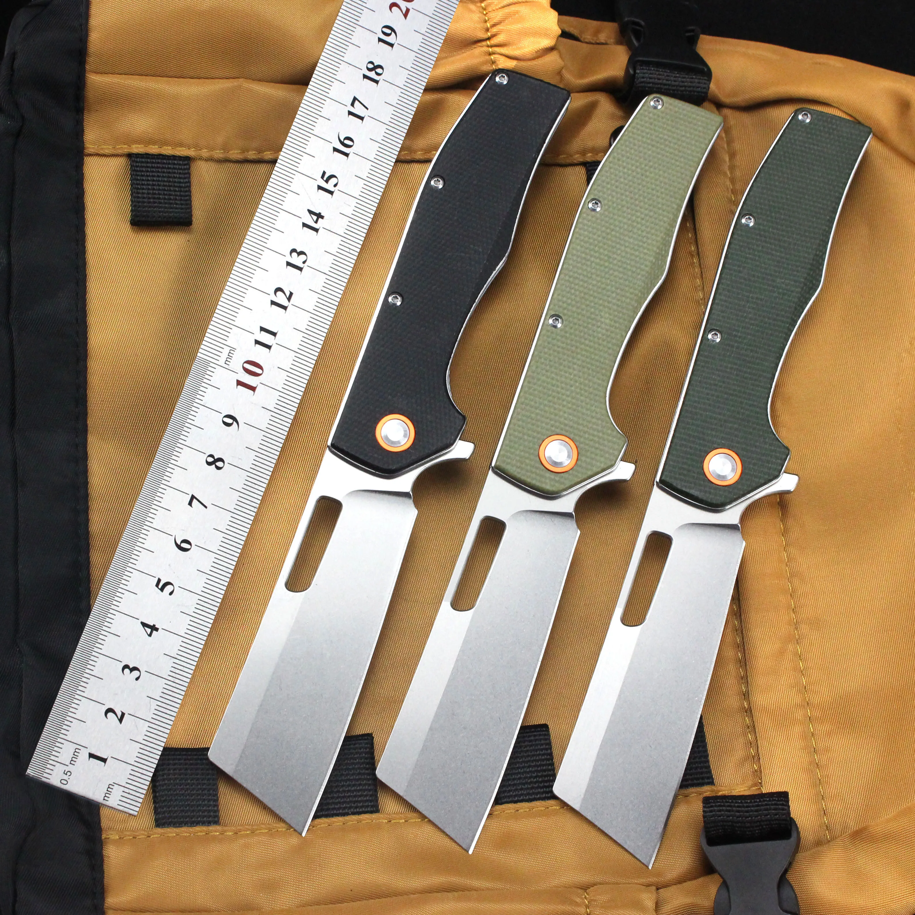 

GT955 Tactical Folding Knife Steel Blade EDC Outdoor Camping Portable Survival Tool for Military Combat pocket knives