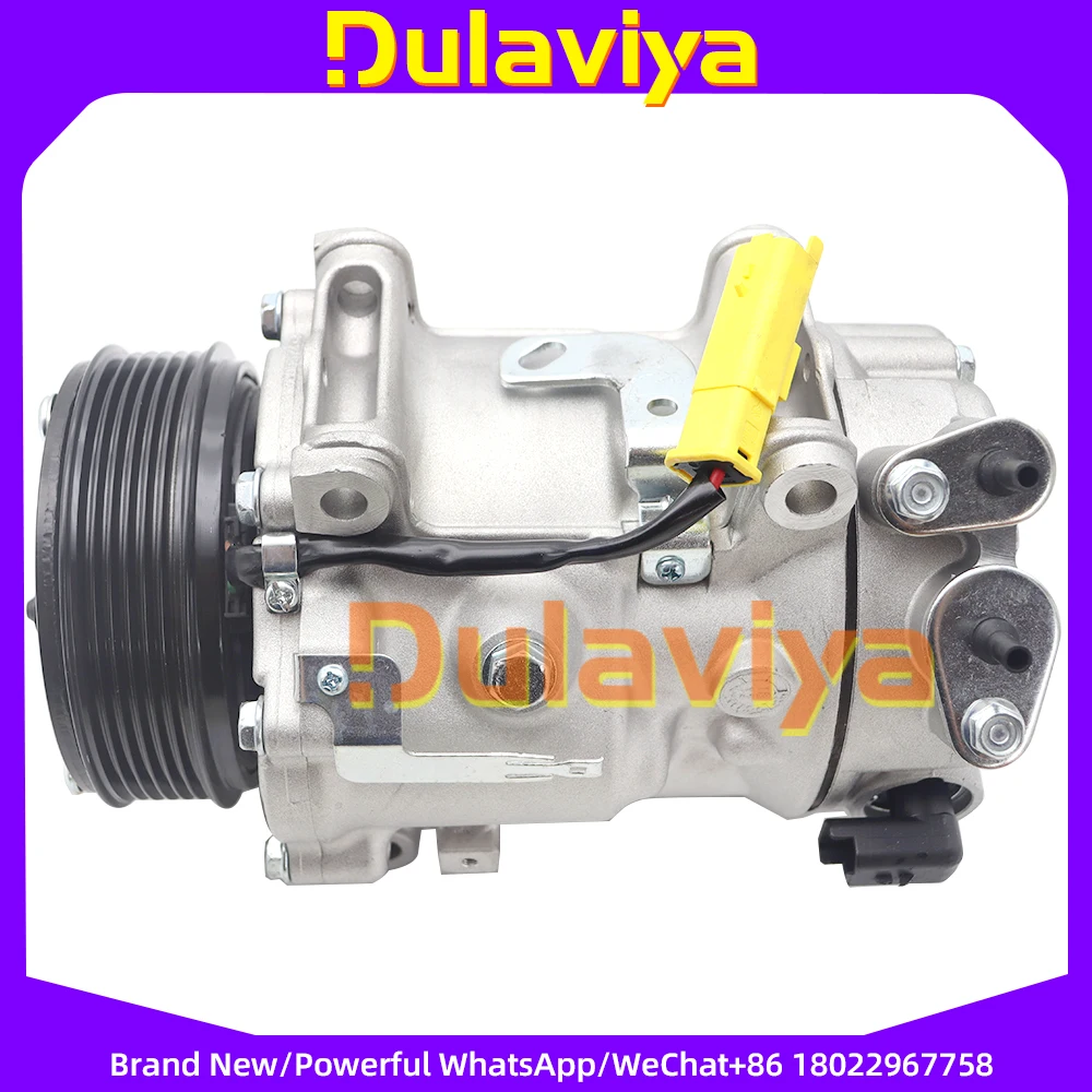 

Electric Air Conditioning Compressor For Peugeot 407 508 607 Citroen C5 C6 6453PP 6453RE 6453RF 6453WW 9800840380 9671340580