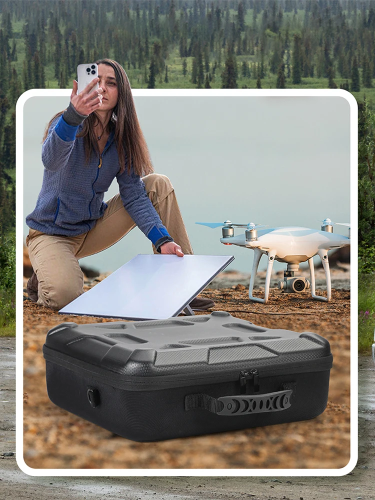 For Starlink Mini Anti-Scratch Storage Box with Dual Carry Options Protective Storage Bag Waterproof Power Cord Storage Handbag