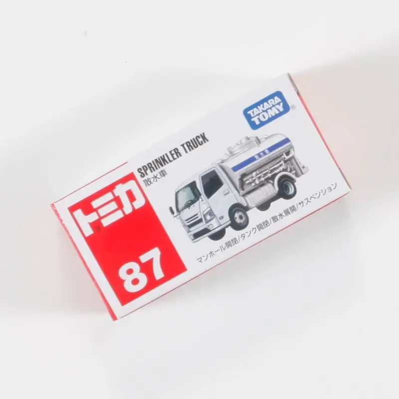 

Takara Tomy Tomica No.87 Sprinkler Water Truck Alloy Diecast Replica Model Simulation Engineering Vehicle Ornament Gift