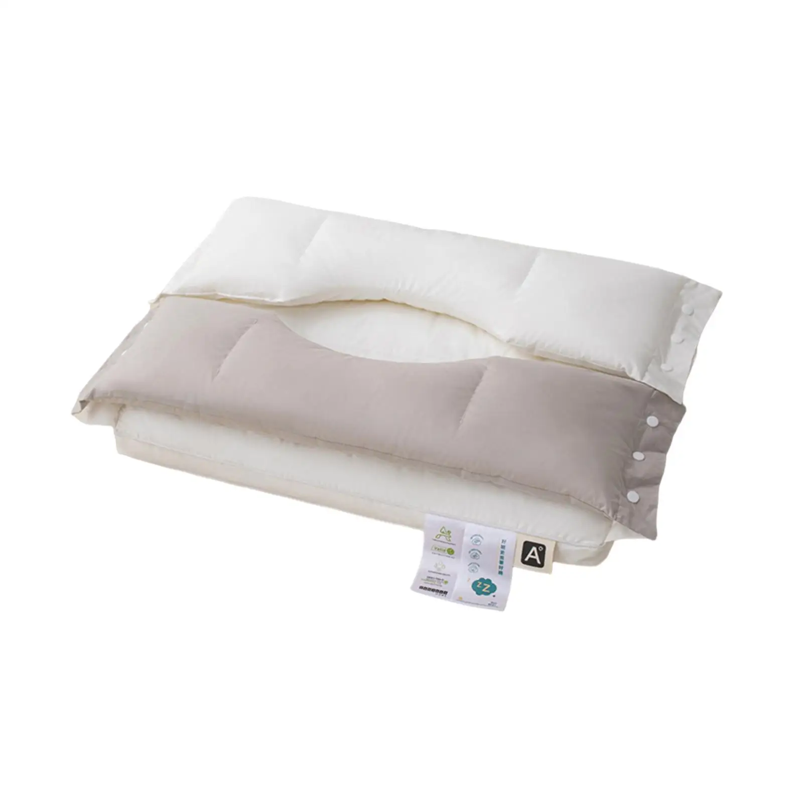 Cervical Pillow Soft Versatile Comfortable for All Sleeping Positions Practical Lightweight Neck Pillow Sleepers Dad Mom