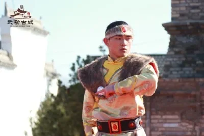 중국 빈티지 몽골 의상 남성용 왕자 코스프레 의류 할로윈 전사 민족 의상