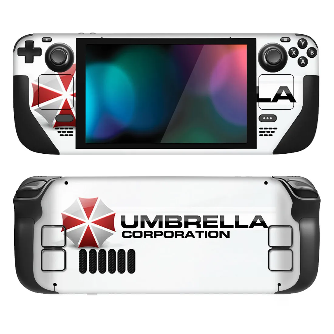 Biohazard Umbrella Skin Sticker Decal Cover for Steam Deck Full Set Protective Skin Vinyl