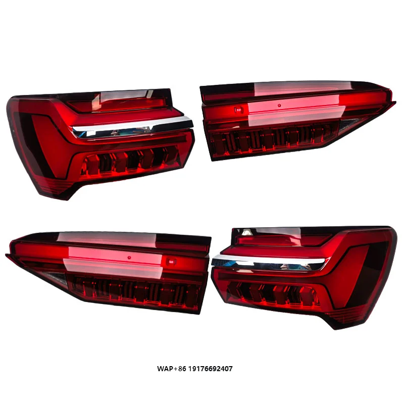 Original OLED Dynamic Sequential Tail Lights for A6/S6 C8 (2019-2024) Premium OEM Upgrade with Dynamic Turn Signal