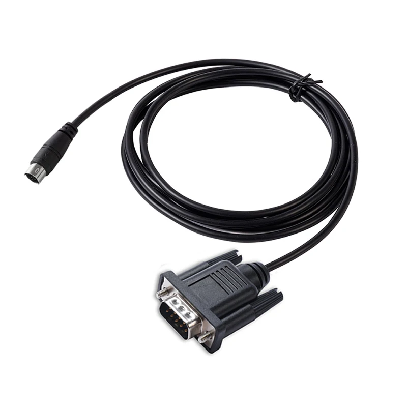 Custom Pinout D-sub 9 Pin DB9 Male to Mini Din 5P Male cable