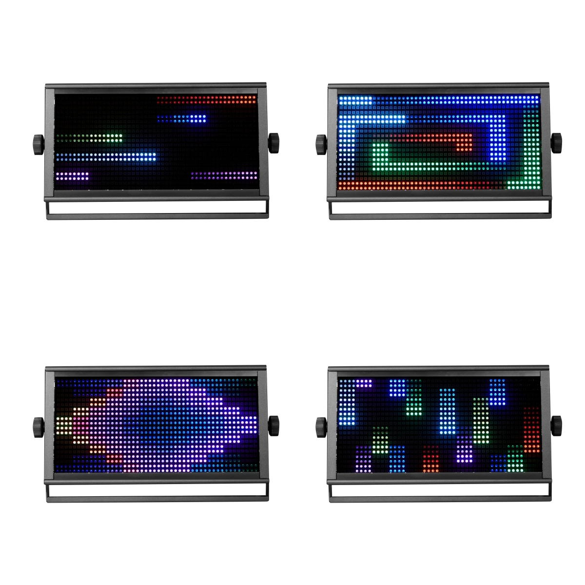 LED 120 منطقة ستروب RGB 3in1 200W غسل الإضاءة DMX512 نادي الحفل باتري الحفل الجمهور النادي الليلي