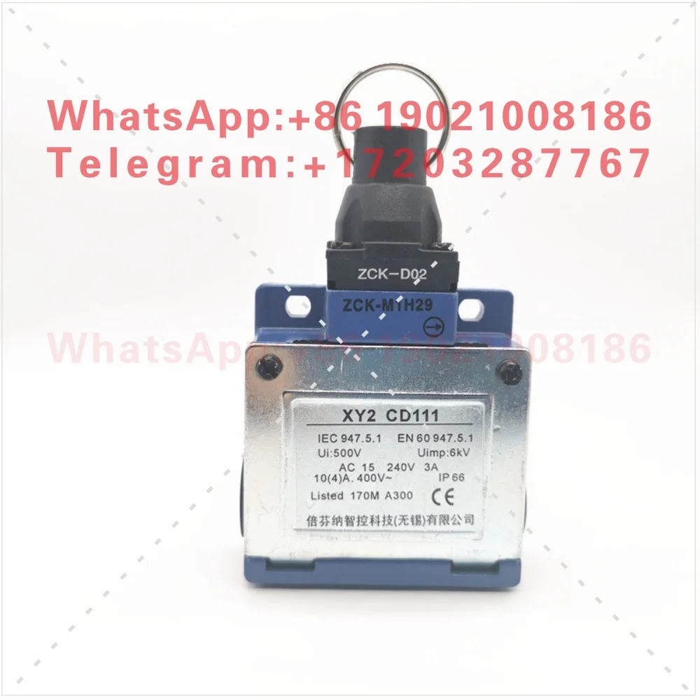 Safety rope switch XCK-MR202 emergency stop cable XCK-M + ZCKD202 limit XY2-CD111