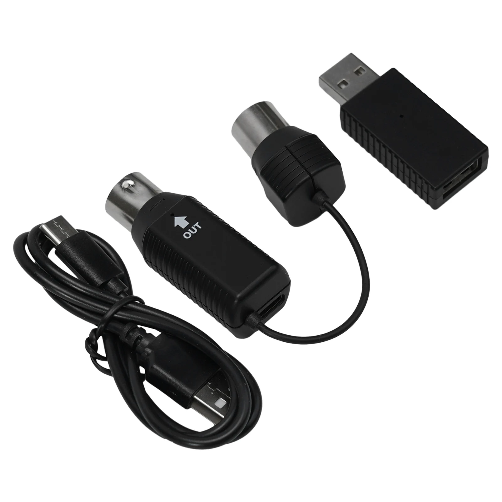 Interfaz USB de 5 pines inalámbrica para adaptador MIDI para instrumentos Conexión perfecta con baja latencia para actuaciones