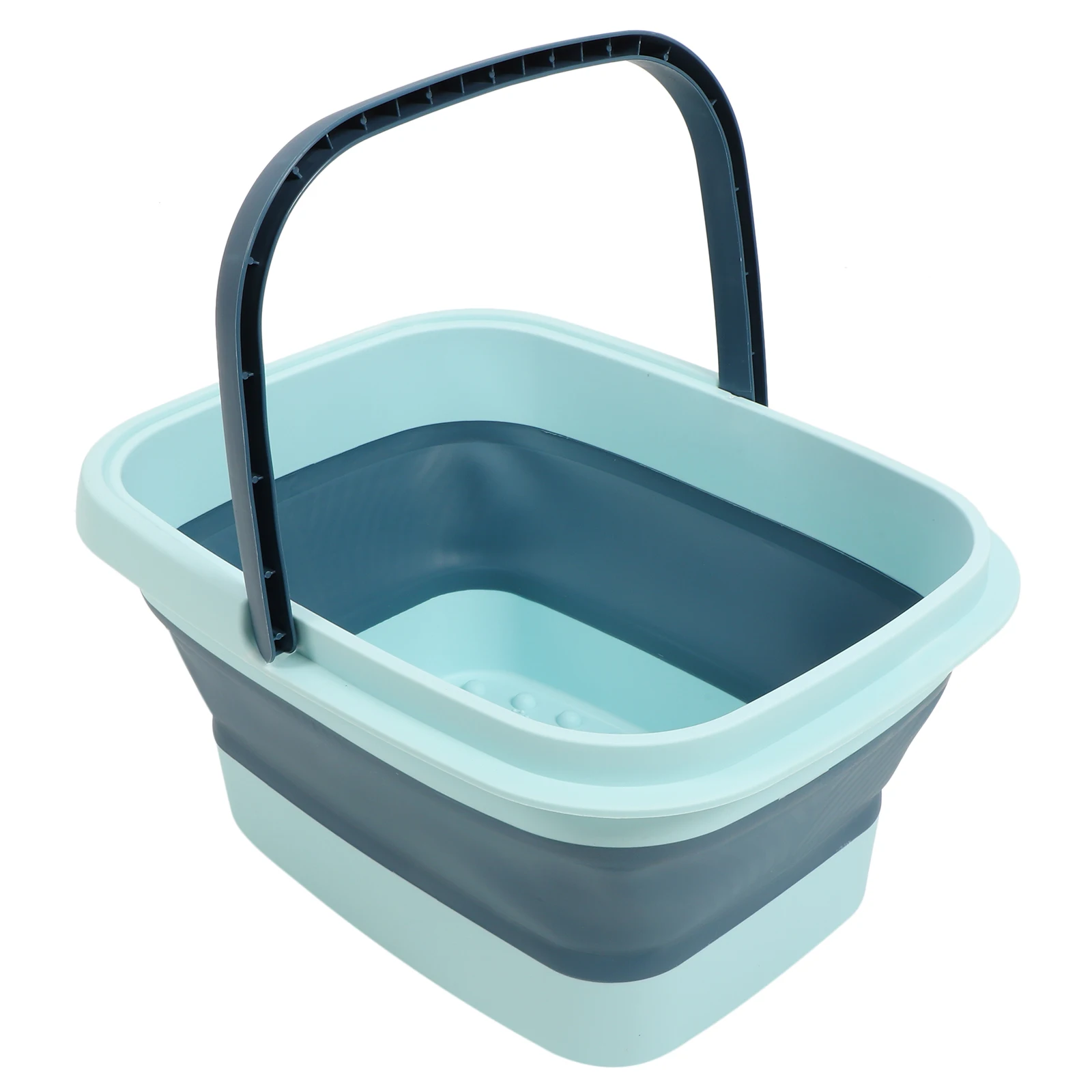 

TPE Foot Basin Foldable Large Capacity Home Bucket Soaking Tub Reliable Material Stable Support Comfortable Barrel Easy Use Wide