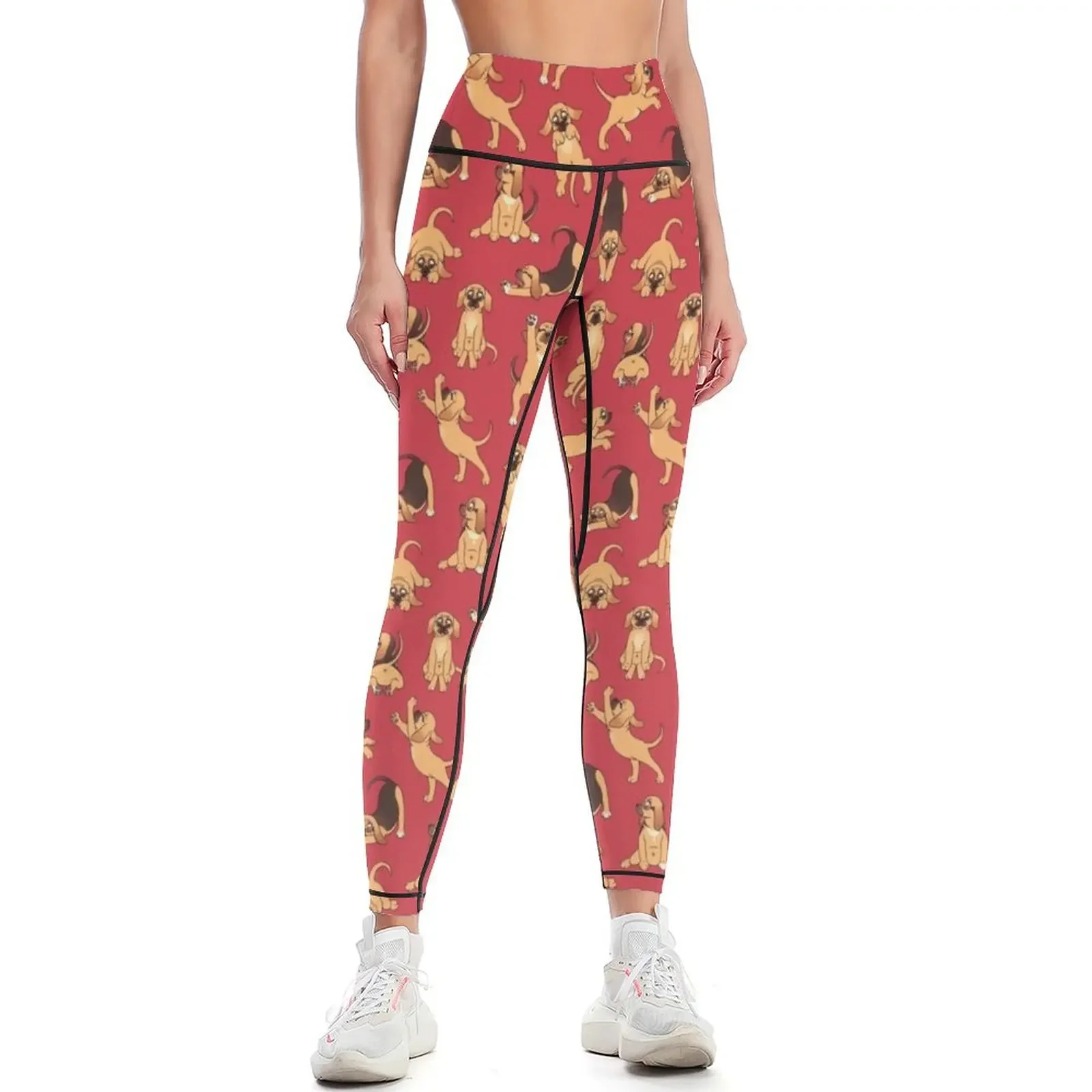 

Puggles Leggings gym's clothing Fitness clothing legging gym sports shirts gym Womens Leggings