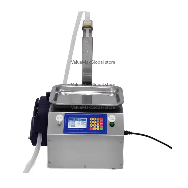 Automatic Peristaltic Pump Large Flow Soap Beer Viscous Liquid Gel Filling Machine Multi-functional Filling Weighing Machine