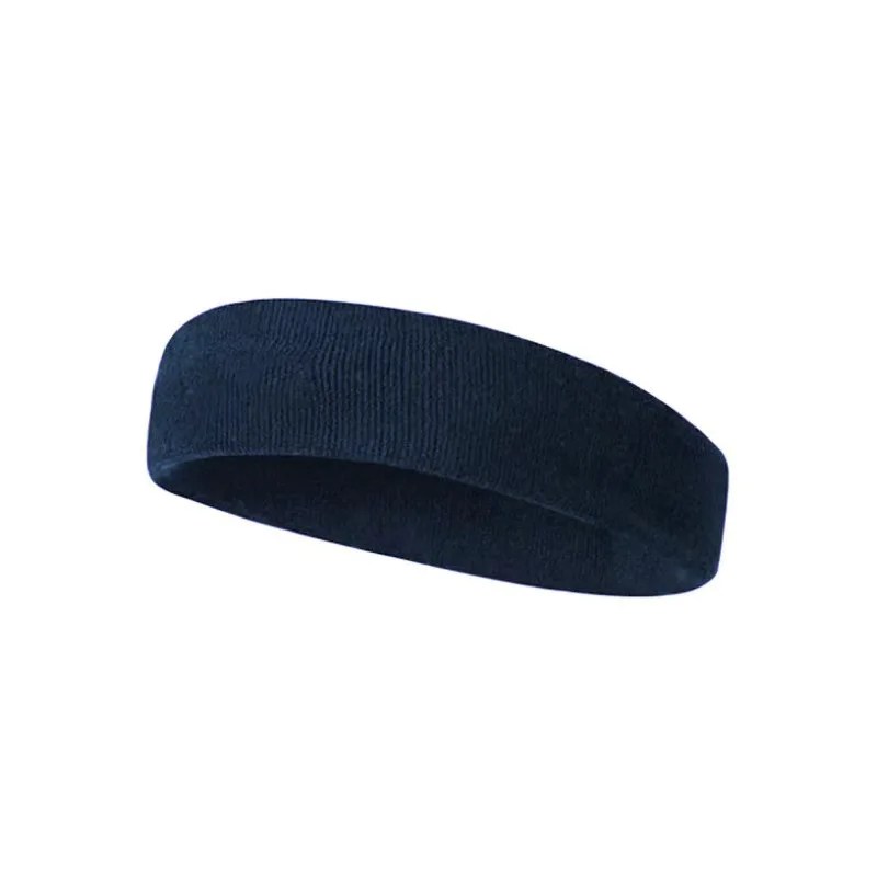 Reine Farbe Sport Stirnband Lauf Kopfbedeckung Schweiß Absorbierende Stirnband Basketball Antitranspirant Gürtel Fitness Schweiß Guide Gürtel – Detail 6