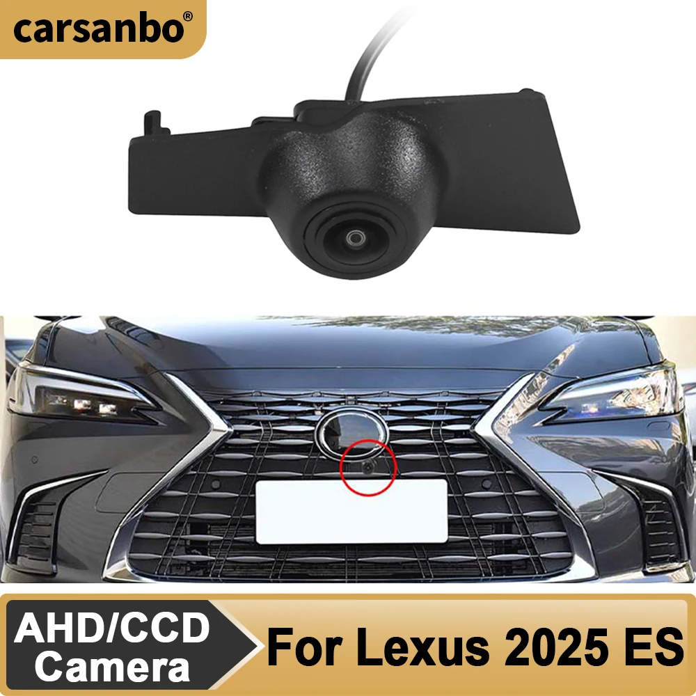

Автомобильная передняя камера Carsanbo для Lexus 2025 ES с ночным видением и функцией «рыбий глаз»