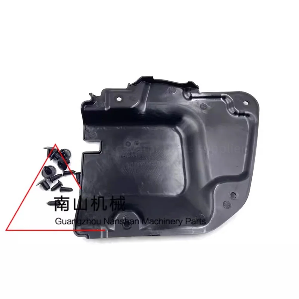 For Kubota KX155 161 175 183 185 Cab Door Lock Cover Inner Handle Plastic Cover Excavator Parts 5
