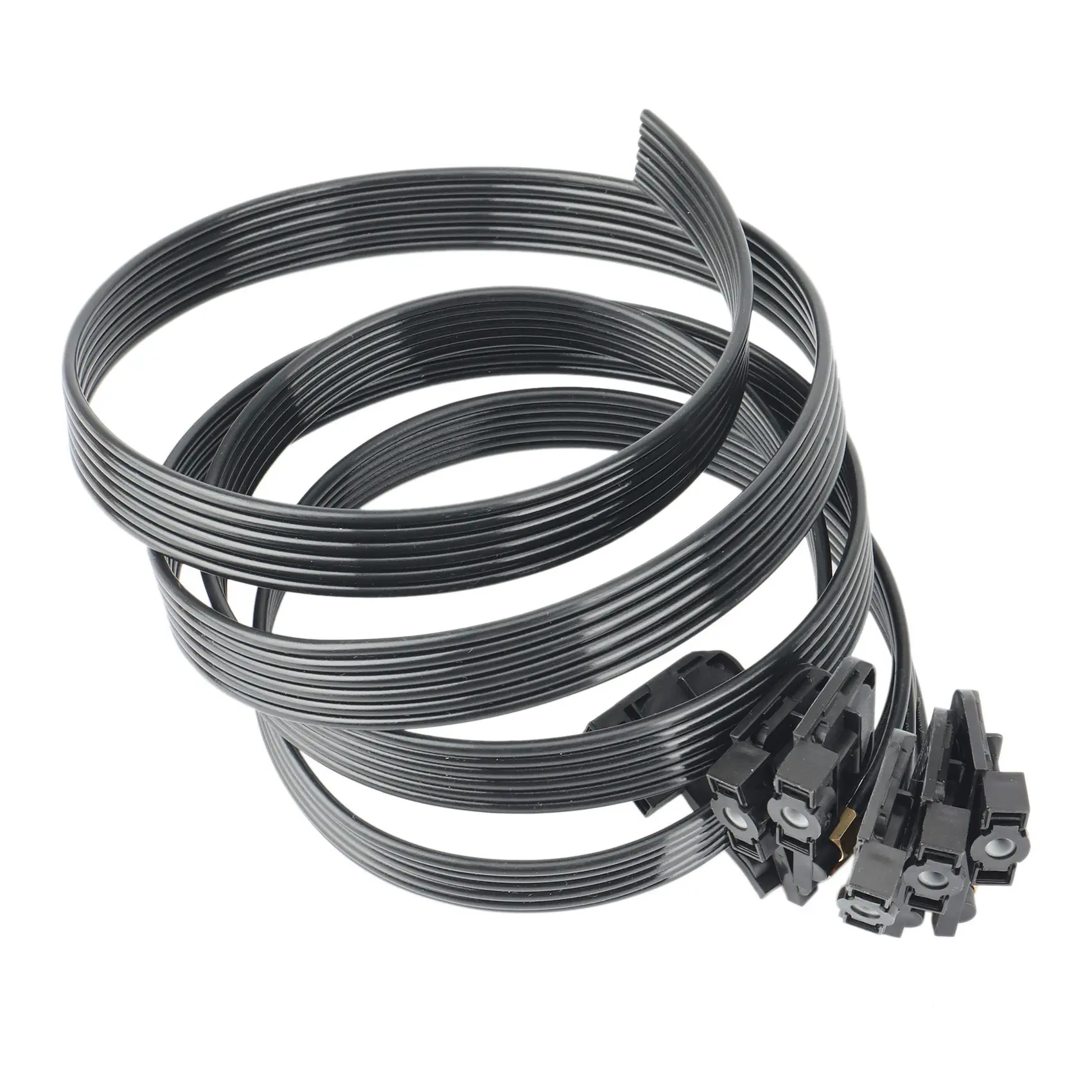 6-Farben-Tintenrohr-Schlauchleitung mit UV-Quadrat, kleiner Dämpfungsschraubenmutter-O-Ring, geeignet für Epson UV R330 L800 L805 L1800 R1390