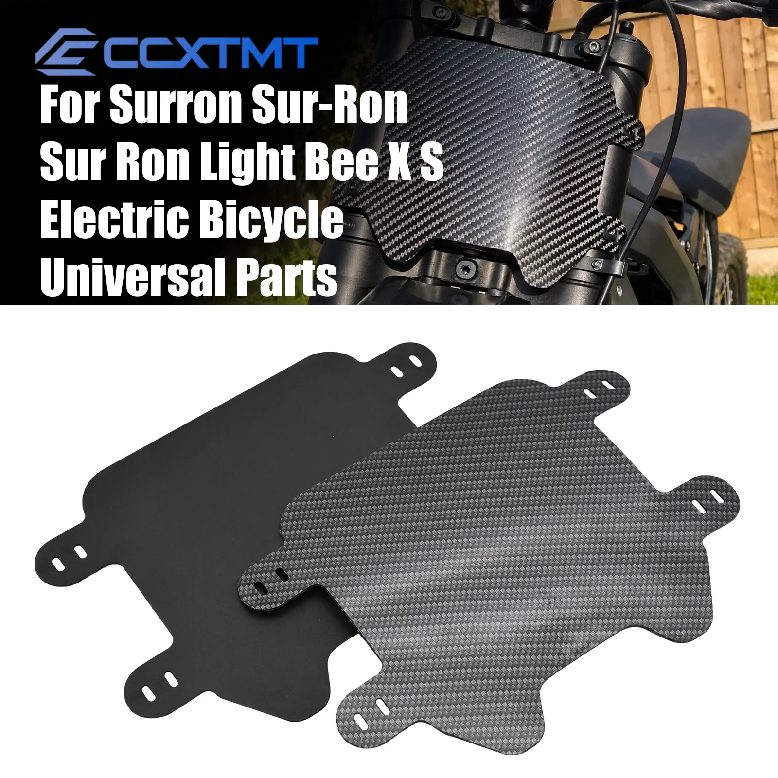 Elektrische Motorrad Vorne Lizenz Nummer Platte Kennzeichen Für SUR-RON SURRON Light Bee Light & Bee X Universal Teile