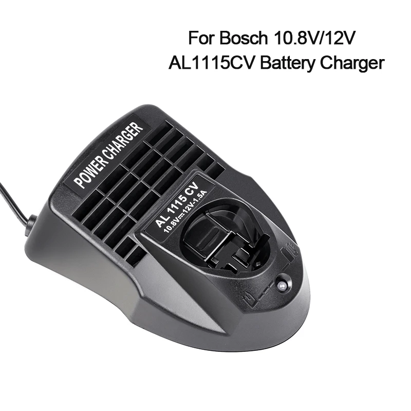 

AL1115CV Battery Charger for Bosch 10.8V/12V BAT411 BAT412A Li-ion Battery Electrical Drill 2 607 336 013