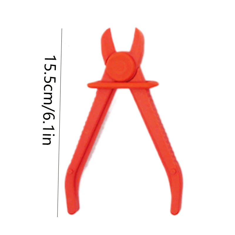 Hose Tube Clamp Pliers Tool Brake Fuel Water Line Clamp Pliers for Car Repair Hose Clamp Removal Plastic Oil Pipe Cutting Pliers