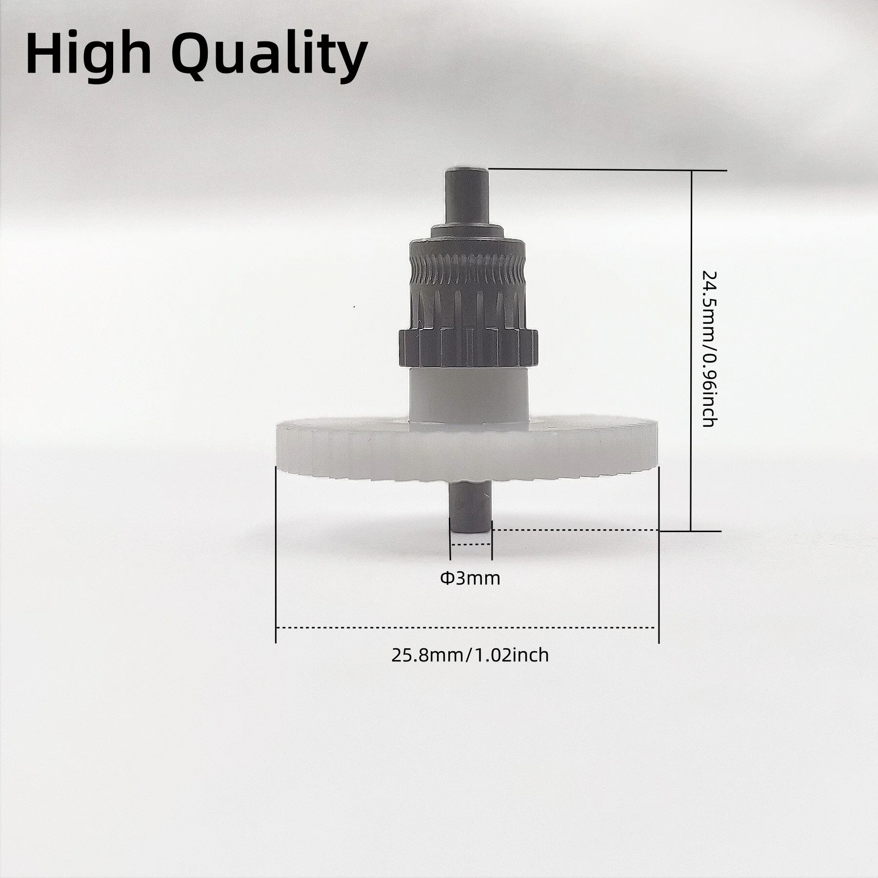 Équipement de mise à niveau pour Flashforge Adventurer 5M, Kit d'engrenage de tête d'extrusion à revêtement Nano, composants de pièces d'imprimante 3D AD5M de haute qualité