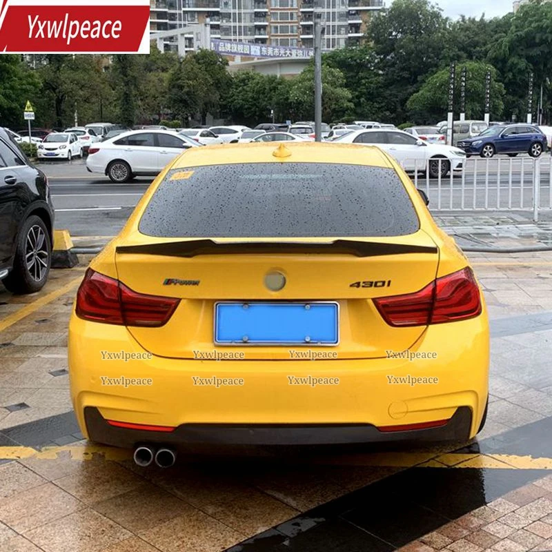 

M4 Style ABS Rear Trunk Lip Spoiler for BMW F32 4 Series 2 Door Coupe F36 4 Door 2014 2015 2016 - UP 420i 428i 430i